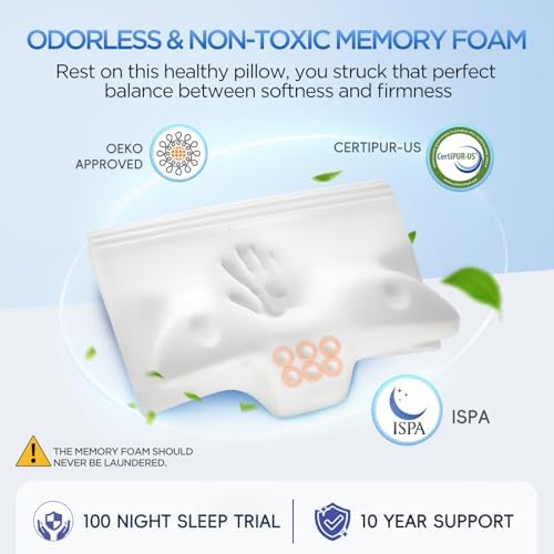 Ergonomic Cervical Neck Pillow for Neck Pain Relief - Image 5