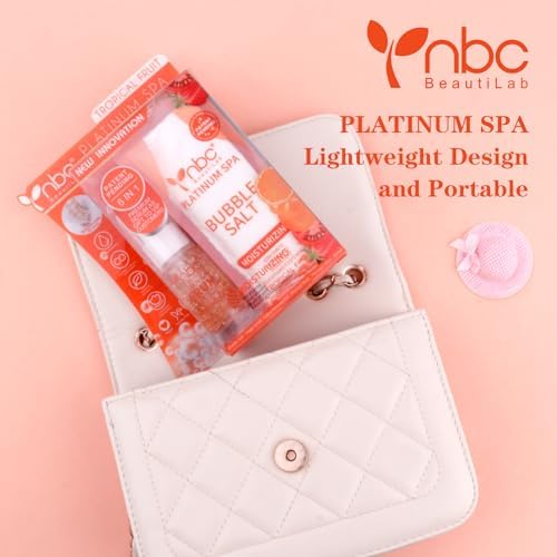 Pedicure Foot Soak Set - Upgraded 6 in 1 Foot Spa, Foot Bath Spa, Pedicure Kit, Foot Soak for Tired & Dry Cracked Feet, Athletes Feet, Bad Odor, Softens Calluses (Tropical fruit) - Image 4