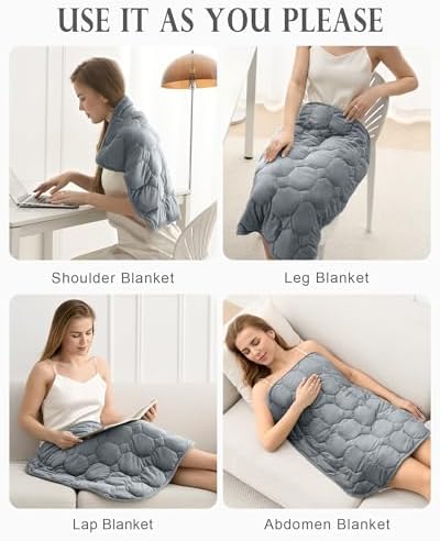 Cottonblue Weighted Lap Blanket Pad 5 lbs 36"x48" for Adults Teens, Cozy - Image 6