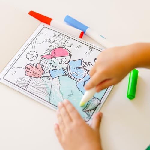Melissa & Doug On The Go Magicolor Coloring Pad: Adventure - 18 Coloring Pages and 4 Markers - Image 5