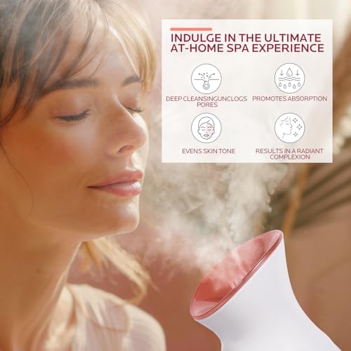 Colorfarm Facial Steamer Spa Kit with 17 Skin Care Tools for Home Spa - Image 6