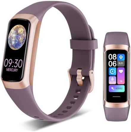 Fitness Tracker – Heart Rate Blood Oxygen Blood Pressure Temp Sleep Calorie by Unknown