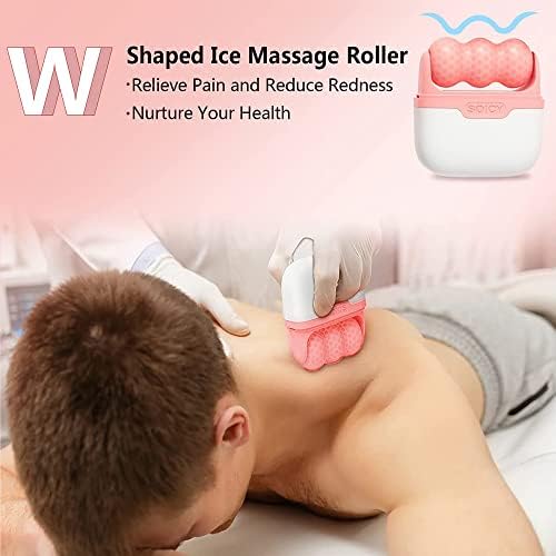 OPENDGO Ice Roller for Face Facial Massager for Eye Puffiness, Reduces Wrinkles, 2 in 1 Facial Skin Care Tool for Body Cold Therapy Tools - Image 5