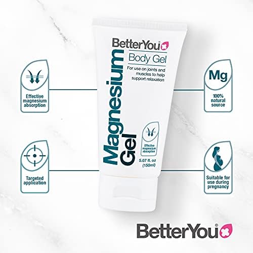 BetterYou Magnesium Gel - Relaxing Muscle Rub - Topical Magnesium for Effective Absorption - Tense Joint Support and Sore Muscle Relief - 5.07 oz (Pack of 3) - Image 2