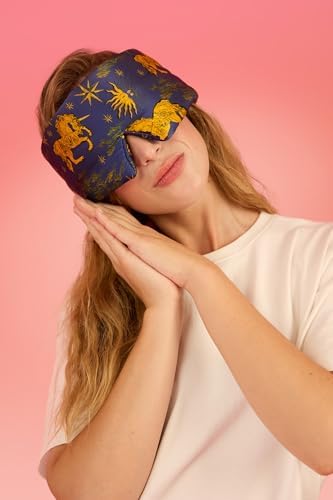 Glow People Silk Sleep Mask – 100% Mulberry Silk Eye Mask for Sleeping, Total Blackout, Cloud-Soft and Adjustable for Beauty Sleep and Travel - Skygaze - Image 4