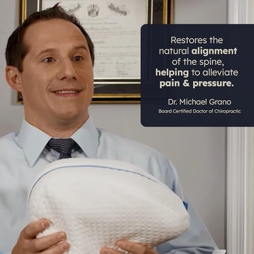 Contour Legacy Cool Leg & Knee Foam Support Pillow for Side Sleepers Soothing Relief for Back, Hips, Knees, Joints, Nerves & Muscles - Image 5