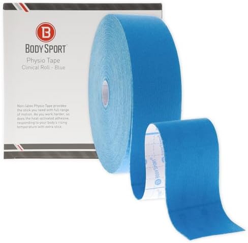 Body Sport Physio Tape, Kinesiology Tape to Support Muscles and Joints by BodySport