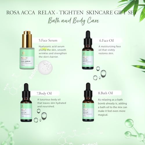 23 Pcs Mother's Day Gifts for Mom, Tea Tree Facial Skin Care Set, Bath and Body Gifts for Women & Men, Self-Care Relaxation Kit, Home Spa Gift Basket, Sheet Mask, Birthday, Christmas, Anniversary - Image 4