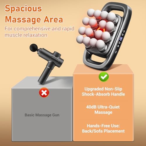 16-Head Massage Gun Set for Deep Tissue Massage, 3 Modes - Image 3
