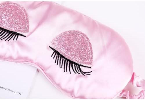 Silk Eye Sleep Mask Soft Sleeping Mask with Elastic Strap Blindfold Comfort Eye Shade Cover for Kids Girl Women Men - Image 6