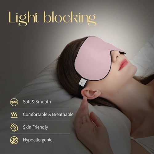 ZIMASILK Adjustable 100% Mulberry Silk Sleep Mask - Image 2