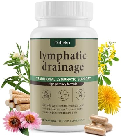 Lymphatic Drainage Supplements Capsules Support Fluid Balance by Unknown