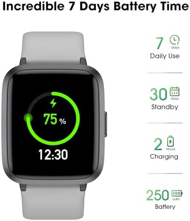 Fitness Tracker Watch with Heart Rate, Activity Tracker, Pedometer Watch - Image 6