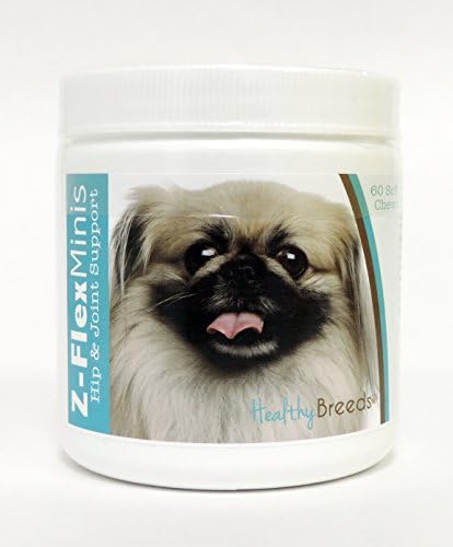 Healthy Breeds Pekingese Z-Flex Minis Hip and Joint Support Soft Chews 60 Count by HealthyBreeds