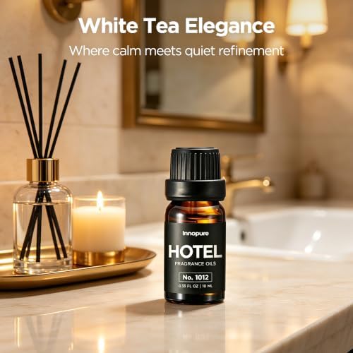 InnoGear 150ml Essential Oil Diffuser 4 Hotel Collection Fragrance Oil Gift - Image 5