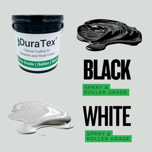 DuraTex® Roller Grade Gallon - Texture Coating for Speaker Cabinets, Road Cases, Metal, and Wood. Durable, water-based finish, scuff-resistant, and long-lasting protection. (Black Gallon) - Image 3
