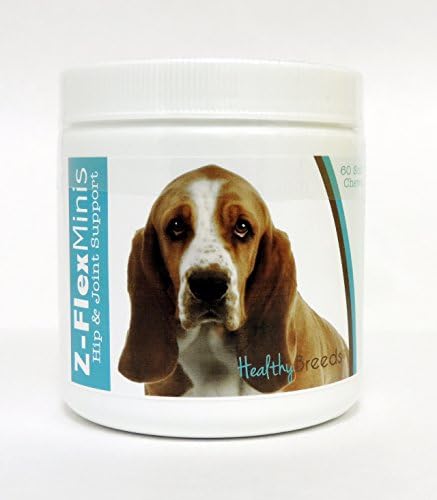 Healthy Breeds Basset Hound Z-Flex Minis Hip and Joint Support Soft Chews 60 Count by HealthyBreeds