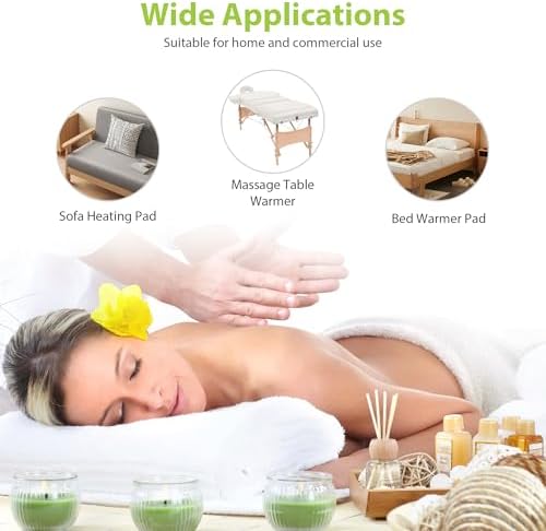 Massage Table Warmer Heating Pad Professional SPA Massage Bed Warmer Pads - Image 6