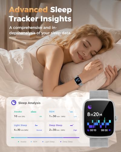 Smart Watches for Women Android/iPhone, Fitness Trackers with Answer/Call - Image 3