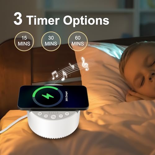 Sleep Sound Machines with Wireless Charger - Image 3