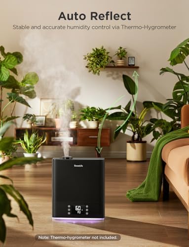 GoveeLife Smart Humidifiers for Bedroom Large Room, 6L Top Fill Humidifier - Image 3