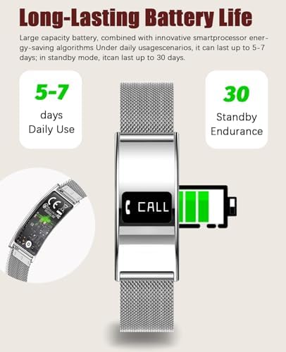 Smart Bracelet for Women Men Ultra-Thin Fitness Tracker for Android & iOS - Image 5
