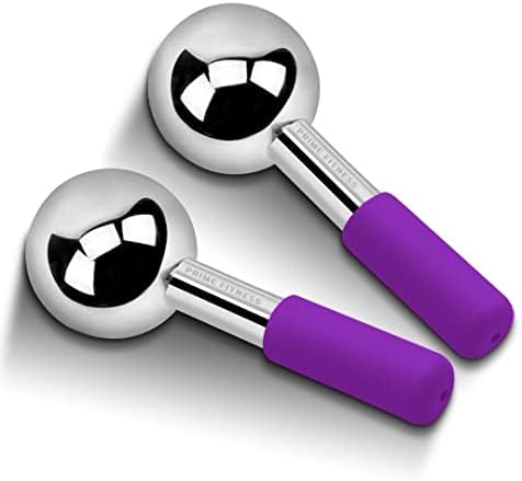 Ice Globes for Facials, Unbreakable Steel Cooling Roller, Cryo Sticks for Face, Massager for Face, Neck & Eyes, Skin Care for Dark Circles, Puffiness, Wrinkles, Collagen Production (Purple) - Image 6