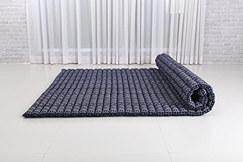 Leewadee Extra Wide Thai Roll Mat 75 x 57 inches Kapok Firm - Image 3