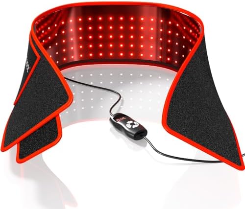 BestQool Red Light Therapy Belt, FSA-HSA Infrared Light Therapy for Body by Bestqool