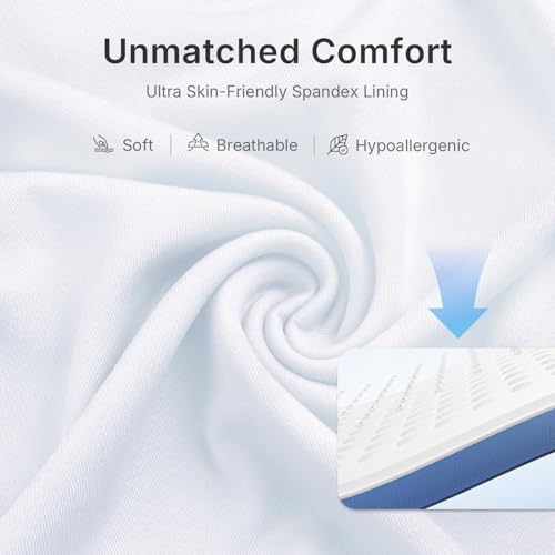 FDA Cleared Red Light Therapy Mask for Face and Neck, 4 Modes LED Light Therapy, Blue Infrared Red Light Therapy, PDT Photons Facial Skin Care Device for Wrinkles and Acne - Image 5
