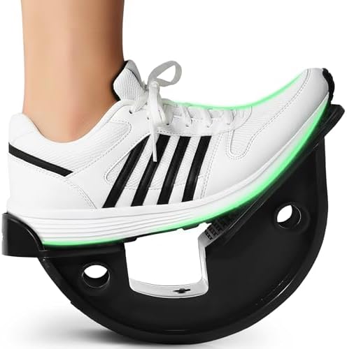 Foot Rocker, Durable Calf Stretcher for Achilles Tendon Relief, Plantar Fasciitis Recovery, and Ankle Pain Support, Calf Exerciser, Foot Stretcher Strengthener, Non-Slip Design for Home, Gym by FitnessX