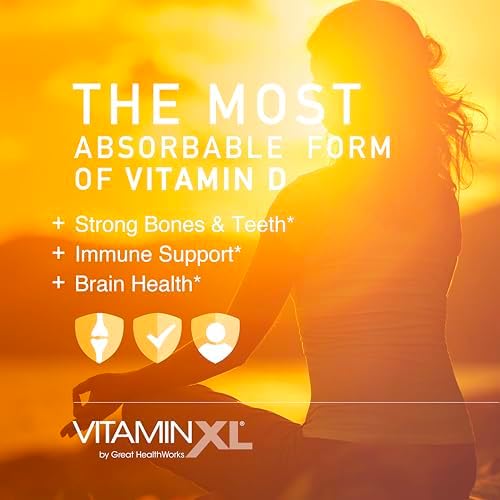 OmegaXL Joint Support Supplement - Natural Muscle/Immune Support, 60 Softgels (2 Pack) & VitaminXL D3 High Potency Daily Vitamin D 5000 IU 125mcg Supplement (30 Softgels) - Image 6