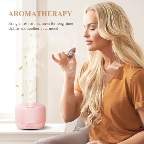 Homeweeks Essential Oil Diffuser for Room Aromatherapy Scent Diffuser - Image 3