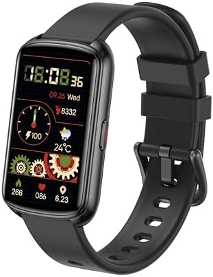 Fitness Tracker, 1.47"Smartwatch with Heart Rate&SpO2 for Android iOS by Runlio