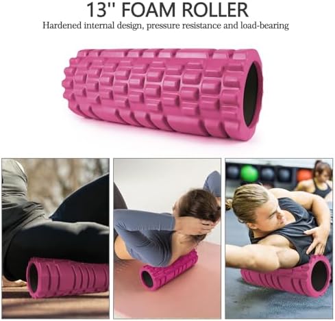 5 in 1 Foam Roller Set High Density Patented Foam Roller for Exercise - Image 2