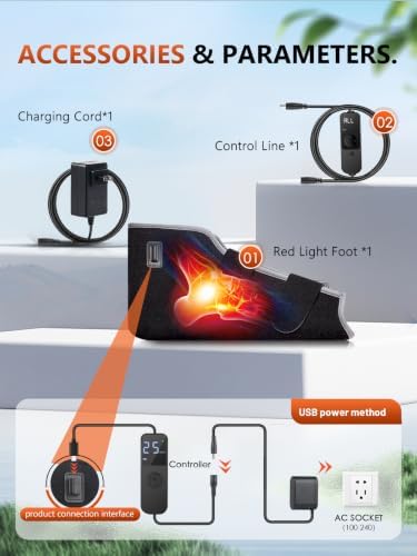 RELEXNOW Red Light Therapy for Foot Ankle FSA/HSA Eligible - Image 7