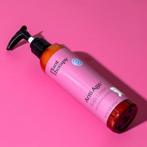 Plant Therapy Anti Age Body Lotion with Argan, Aloe & Shea 8 oz Firms, Smooths, and Deeply Hydrates, Rich in Antioxidants for Age Defense, Aromatherapeutic Blend Nurtures Aging Skin - Image 6