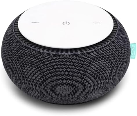 SNOOZ Original Smart White Noise Sound Machine, Real Fan Inside for Sleep by SNOOZ