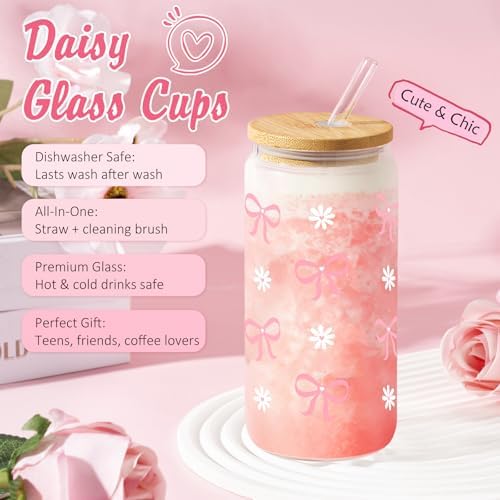 Gifts for Teenage Girls, Teen Girl Gifts Trendy Stuff, Birthday Gifts Preppy Valentines Day Gift for Teen Girls Coquette Cute Set for Girly Tween 12-14 Sweet 16-18 Daughter Sister Niece Friend Pink - Image 4