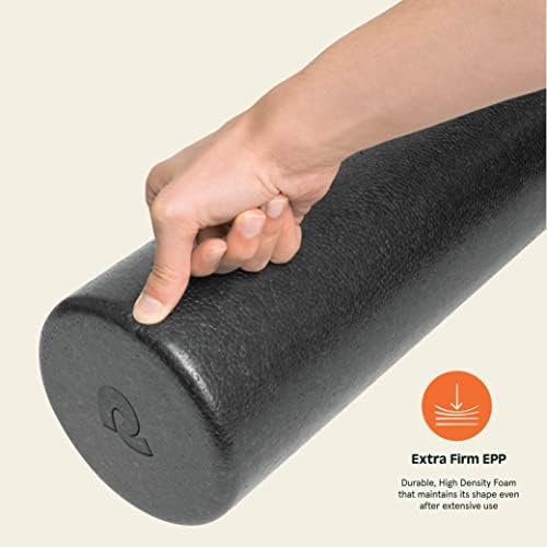 Retrospec Relief Foam Roller High-Density EPP Extra Firm Round Foam Roller for Exercise, Massage Yoga, Pilates and Post Workout Muscle Recovery - Image 5