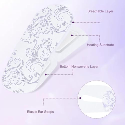 XPCARE 12 Pack Steam Eye Mask Disposable for Dry Eyes Cornea Care-Unscented - Image 2