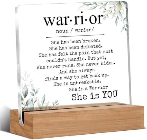 Breast Cancer Gifts, Inspirational Cancer Survivor Gifts for Women Mom by Unknown