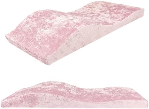 Lash Bed Foam Topper, Massage Table High-Density Foam Mattress Topper, Ergonomic Curved Lash Bed Cushion for Beauty Salon by AIROW