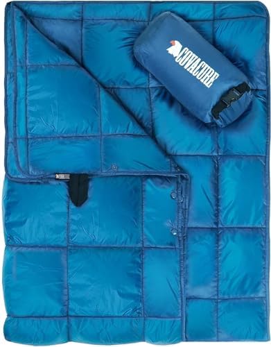 COVACURE Camping Blanket, Packable Down Alternative Outdoor Blanket 57X78'' by covacure