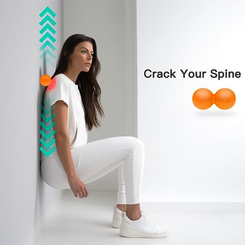 Hard Lacrosse Ball + Soft Peanut Massage Ball Set – Deep Tissue & Trigger Point Tool for Plantar Fasciitis Relief, QL, Iliacus, Glutes, Neck, Hamstrings, Hip Flexors & Myofascial Release - Image 5