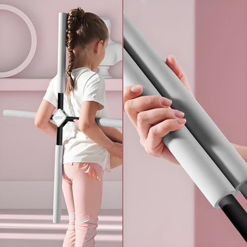 Yoga Stick- Posture Corrector Stick for Back Pain Relief - Upper & Lower Back Stretcher and Straightener Tool for Men and Women - Portable Mobility Stretch Pole for Neck Hump, Spine Alignment & Home Workout - Image 4
