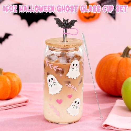 Pink Halloween Boo Basket Items for Teen Girls, Ghost Gifts, Spooky Spa Set - Image 3