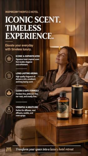 Hotel Diffuser Oil Ritz-C Hotel - Inspired Scent - Large 100 ml - Image 4