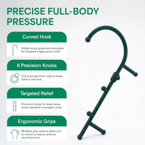 Thera Cane Max Trigger Pt. Massager (Green) - Image 4