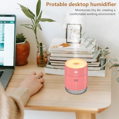 Small Humidifier for Plants, Small Plant Humidifier Indoor, Pink - Image 5